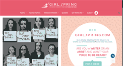 Desktop Screenshot of girlspring.com